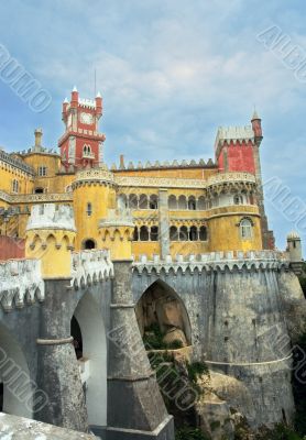 pena palace, sintra, portugal