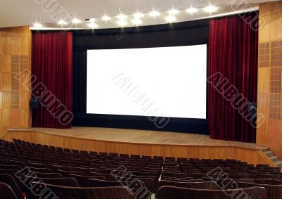 the screen