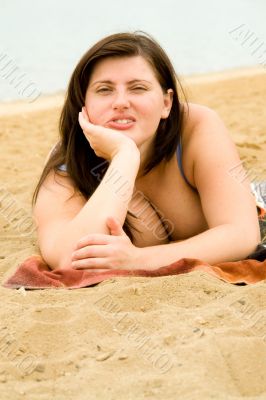 young beautiful woman