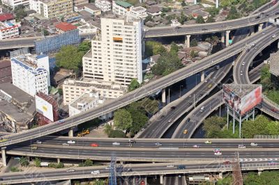 road traffic closeup