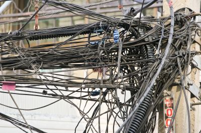 cable mess