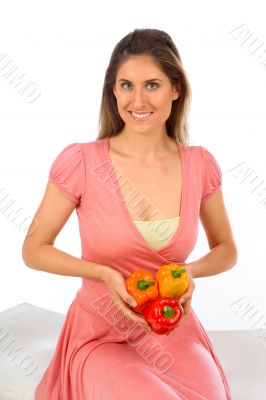 Colorful peppers