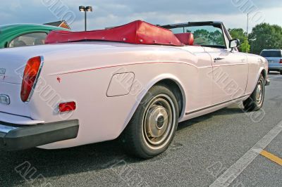 Pink Luxury Car