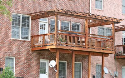 Wood Balcony