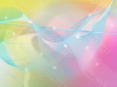 abstract galaxy waves