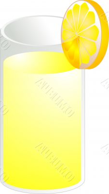 Lemonade in glass