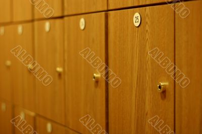 Wood Lockers
