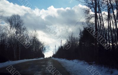 Road in Winter