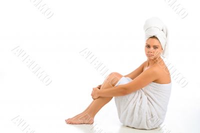In towel