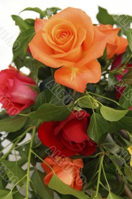flower decoration closeup