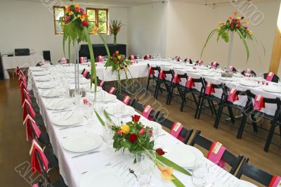 wedding dinner
