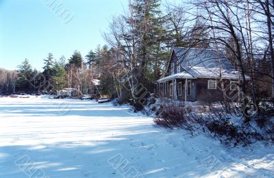 House in Winter