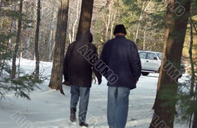 Couple Walking