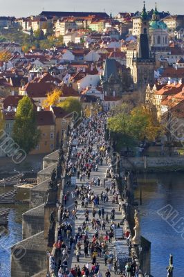 Karlov  bridge.