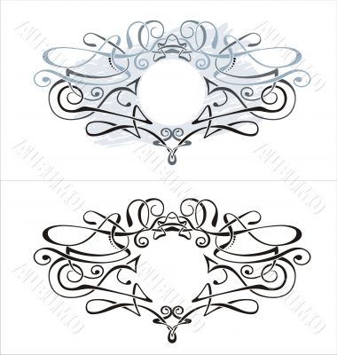 Vector Cartouche and Banner for your text