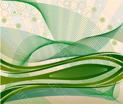 Abstract  floral background  vector illustration