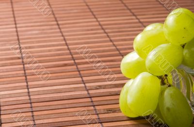 Grape on a napkin
