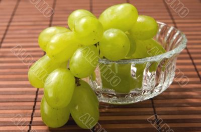 Grape on a vase