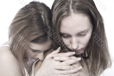 Hugging together