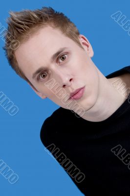 Portrait of a caucasian man