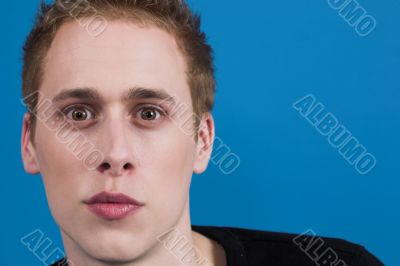 Portrait of a caucasian man