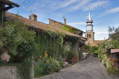 Ancient narrow street