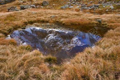 Water mirror.