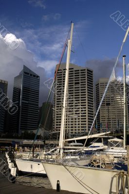 anchoring in city