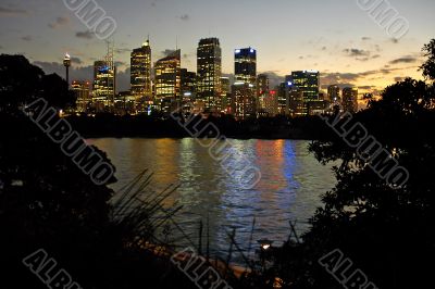 Sydney night scenery