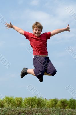 boy jumps