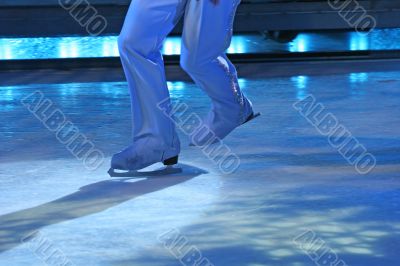 Blue Skates