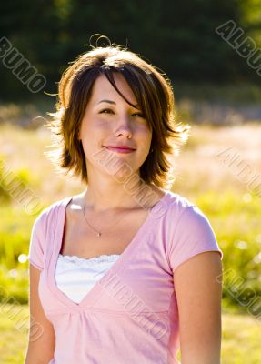 Happy Young Woman