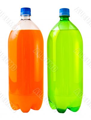 Orange and Lemon Lime Soda