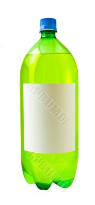 Green Soda Bottle