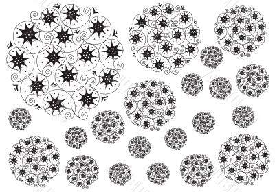 Abstract Flower Pattern