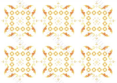 Abstract Flower Pattern