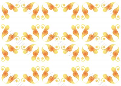 Abstract Flower Pattern