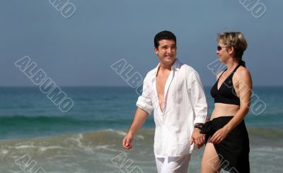 Couple on the beach