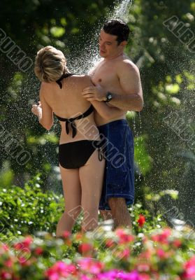 Couple in the shower