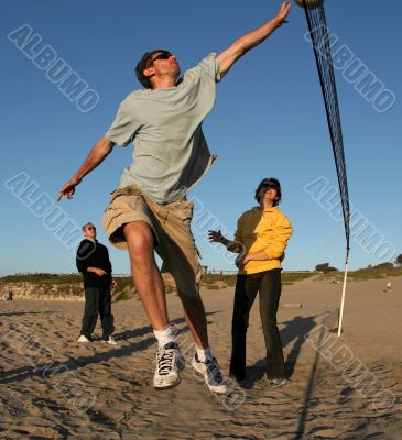 Beach volleyball