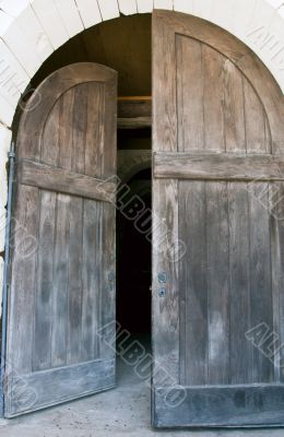 Big Arched Door