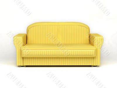 sofa on white background