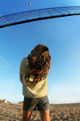 Beach volleyball