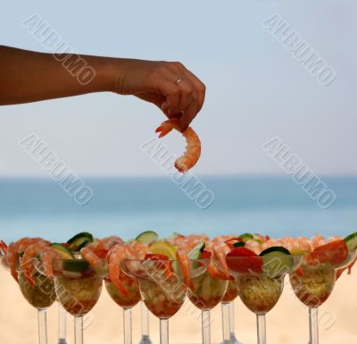 Shrimp cocktail