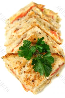 Cut Toasted Sandwiches