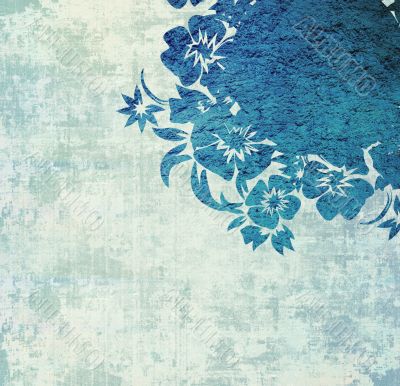 floral style backgrounds frame