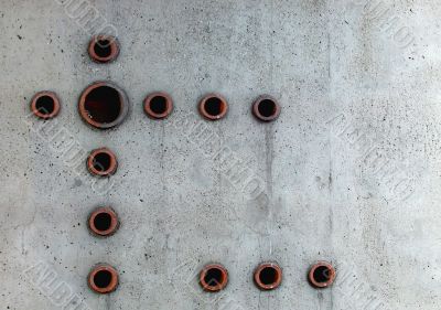 Retro Wall Detail