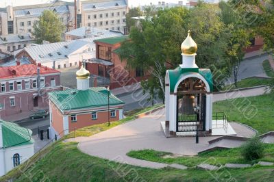 Alarm bell monument