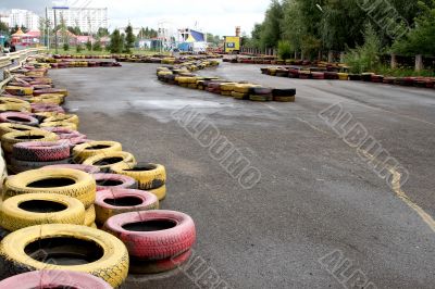 Route for go-carting