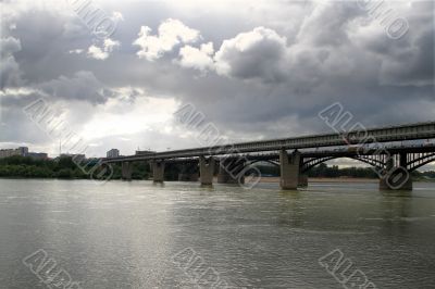 Bridges through the Ob` 1